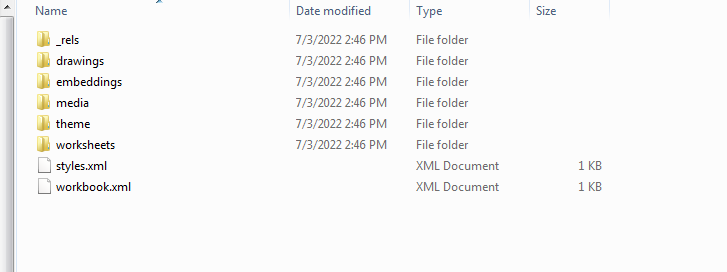 The decrypted file is now in ZIP file format and easily decompressed
