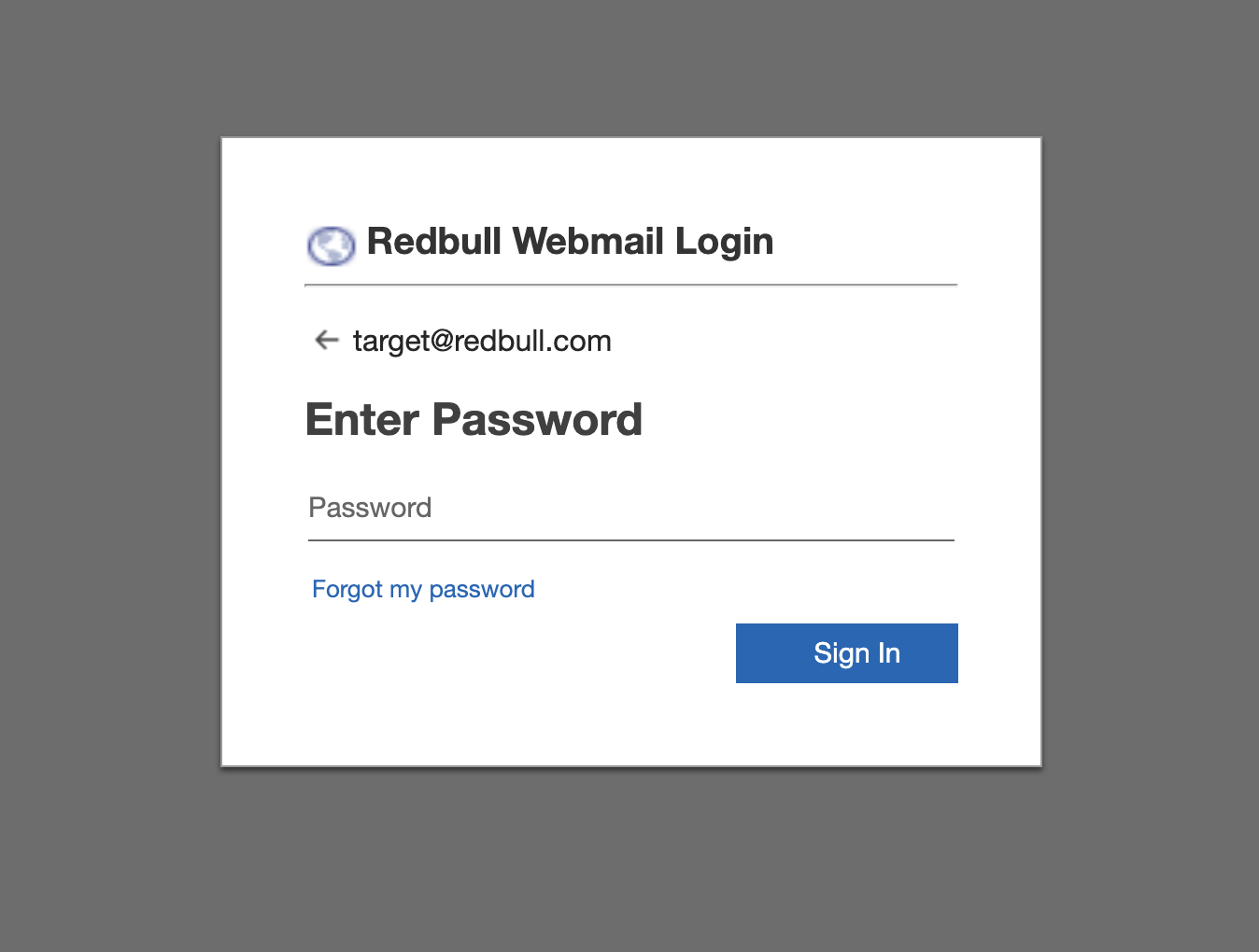 Redbull Webmail Login